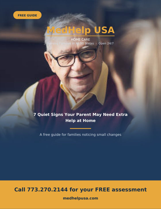 Cover of 7 Quiet Signs Your Parent May Need Extra Help at Home